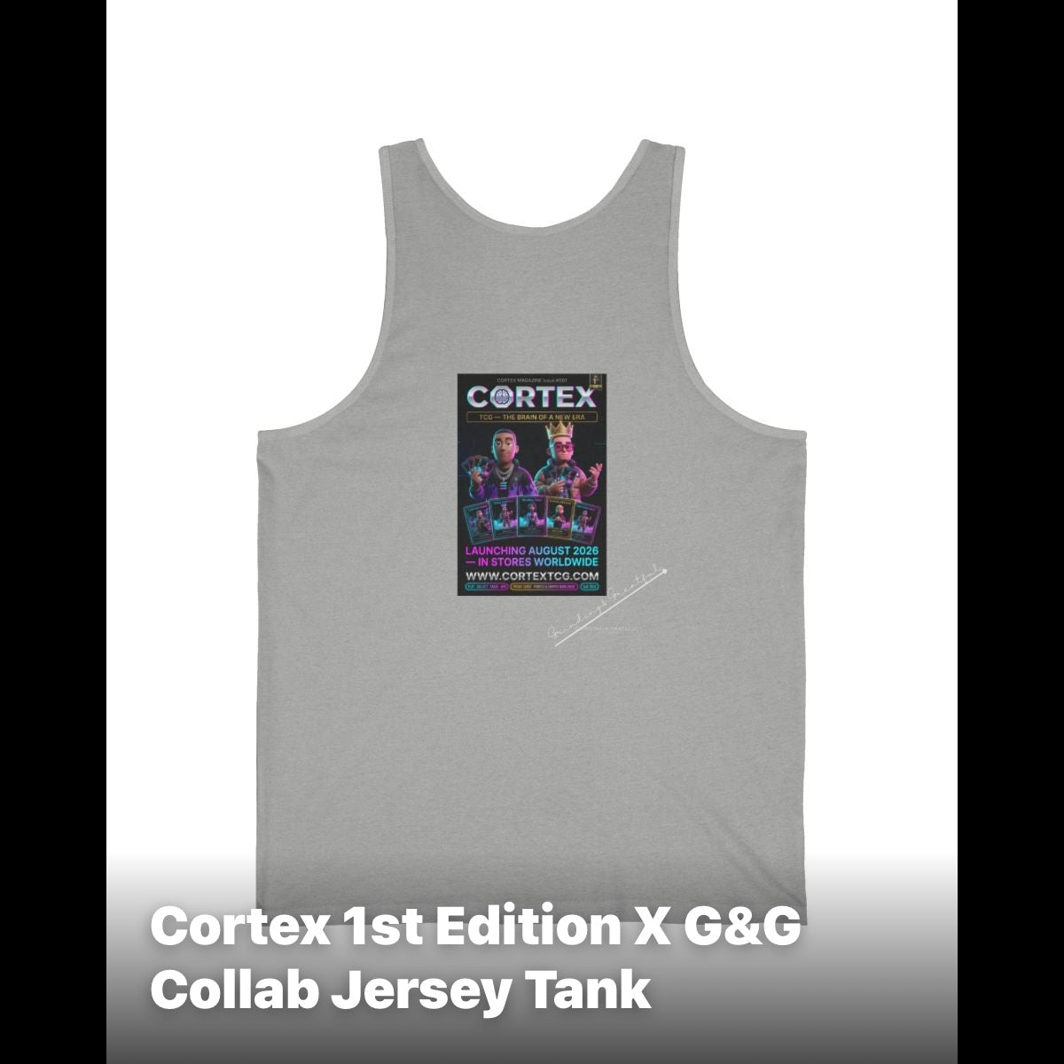Cortex 1st Edition X G&G  Collab Jersey Tank