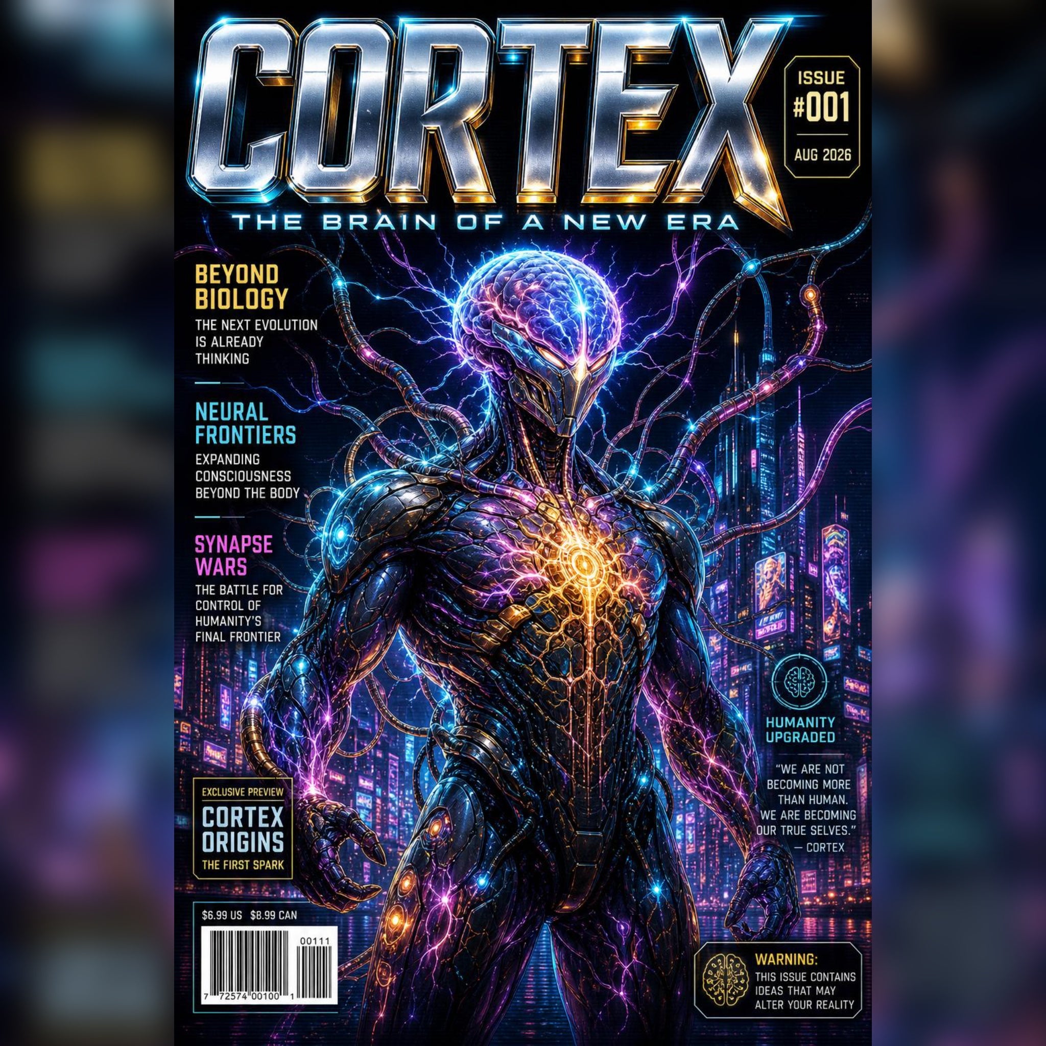 CORTEX Magazine: Issue #001 (Official 1st Print Collector's Edition)