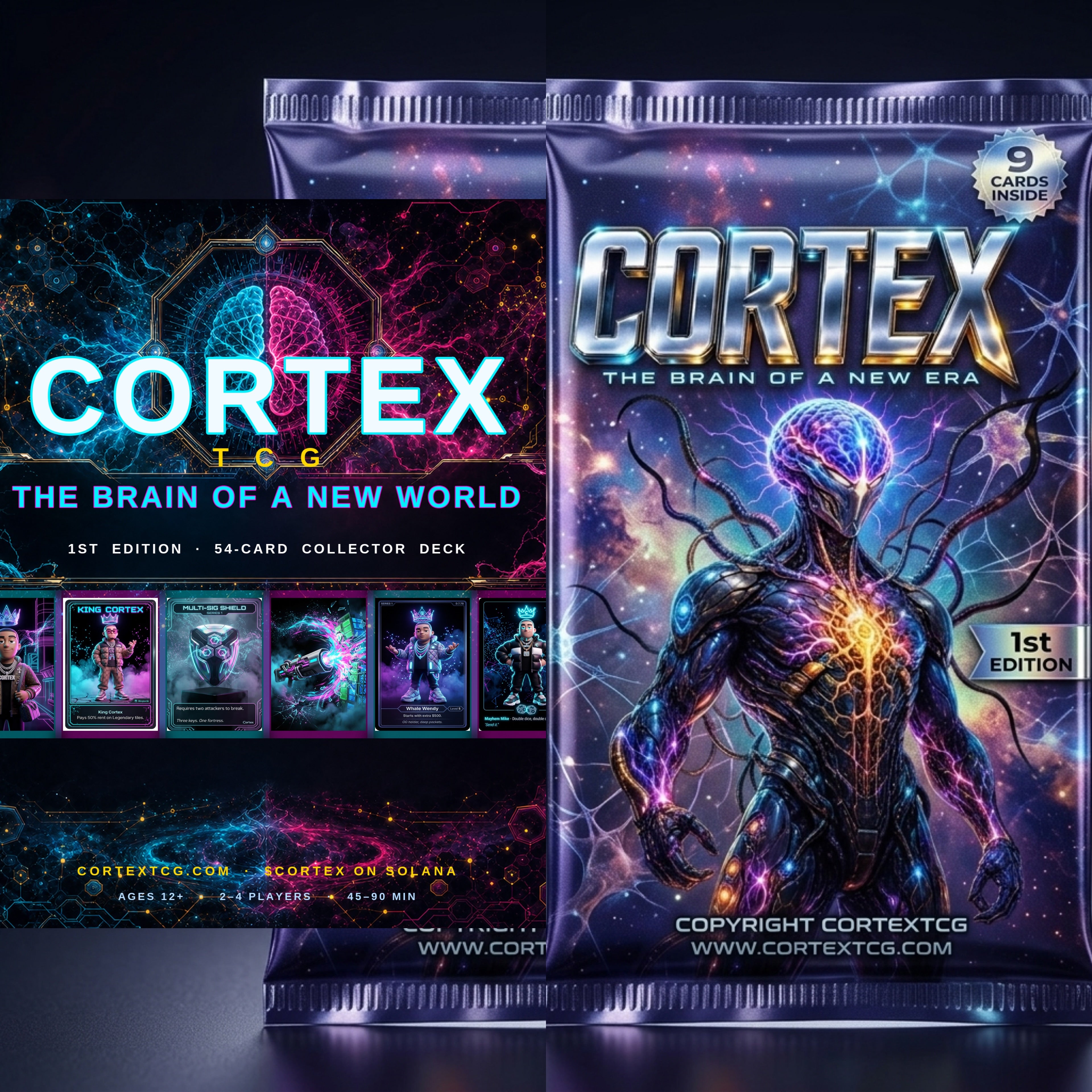 Cortex: The Brain of a New World – Starter Board Game Set